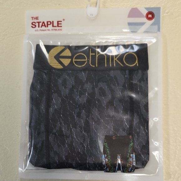 ethika Other - Ethika Black and Gold Boxer Briefs